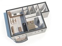 Moderní 2+kk s balkonem, lokalita Otavská, České Budějovice - 2_kk_otavska_Camera01_0001.jpg