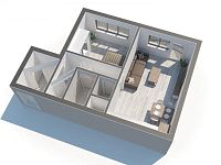 Moderní 2+kk s balkonem, lokalita Otavská, České Budějovice - 2_kk_otavska_Camera01_0002.jpg