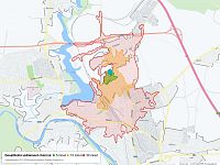 Komfortní byt 3+kk s lodžií a krytým parkováním, lokalita Tábor – Fibichova - Dosažitelná vzdálenost: chůze