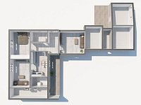 Prodej samostatně stojícího rodinného domu s rozlehlým pozemkem, lokalita Skočice – Lidmovice - RD_Lidmovice_Skocice01_Camera01_0000.jpg