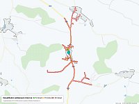 Prostorný rodinný dům s uzavřeným dvorem, zahradou a hospodářským zázemím,  Újezdec u Vlachova Březí - Dosažitelná vzdálenost: chůze