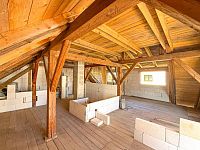 Prodej rodinného domu v rekonstrukci, lokalita Adamov u Českých Budějovic - Podkroví