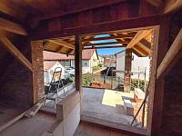 Prodej rodinného domu v rekonstrukci, lokalita Adamov u Českých Budějovic - Terasa