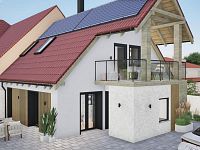 Prodej rodinného domu v rekonstrukci, lokalita Adamov u Českých Budějovic - Vizualizace