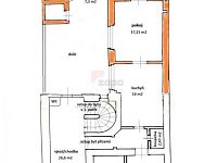 Prodej řadového RD celkem 209 m2, pozemek 543 m2, Roudnice nad Labem před rekonstrukcí - Foto 26