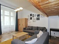 Pronájem bytu 2+kk 42 m2 s patrem na spaní, Praha 5 Smíchov, kompletně zařízeno  - Foto 4