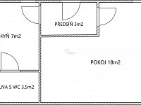 Pronájem bytu 1+1 30 m2, Praha 10 Malešice, nezařízeno - Foto 11