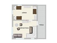 Prodej zděné chaty 129 m2, pozemek 737 m2 v obci Kamýk nad Vlatvou, okres Příbram - Foto 7