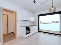 Pronájem bytu 2+kk/L/G 43 m2 v novostavbě, Praha 8 Bohnice, nezařízeno