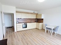 pronájem bytu 2+kk/B 57,6 m2 novostavba 2.patro s výtahem Praha 9 Kbely část. zař. - obvac pokoj 2 logo.JPG