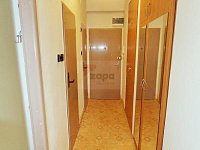 pronájem 2+1 53 m2 3patro cihla  Praha 9 Hloubětín u metra nezař. cihla výtah - předsíň bytu II logo.JPG