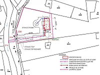 Stav. pozemek včetně vydaného stavebního povolení - RD.Novy.Hrozenkov.C2.Situace.katastralni ořez