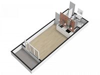 Prodej hezkého bytu 1+kk/B/S, 26m2, Praha 10 - Horní Měcholupy, Hornoměcholupská - Foto 17