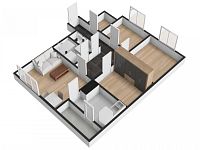 Pronájem krásného bytu 3+1/L/S, 72 m2, Praha 4 - Háje, ul. Anežky Malé - Foto 13