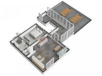 Pronájem luxusního bytu 2+kk s terasou (83,8 m²), Vojkovice, okres Mělník - Foto 7