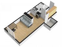 Pronájem hezkého bytu 1+kk, 29m2, Praha 10 - Hostivař, Hostivařská - Foto 18