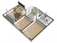 Pronájem krásného bytu 3+kk/L, 68m2, Praha 5 - Řepy, Makovského - Foto 18