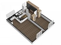 Pronájem bytu 2+kk/S, 45 m2, Praha 8 - Kobylisy, ul. Šimůnkova. - Foto 7