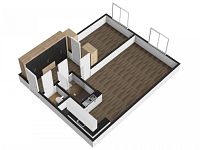 Pronájem bytu 2+kk/S, 45 m2, Praha 8 - Kobylisy, ul. Šimůnkova. - Foto 9