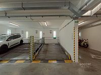 Prodej garážového stání v ulici Přeštická, Praha - Hostivař. 