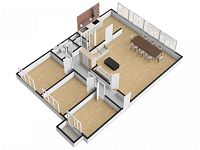 Pronájem krásného bytu 4+kk/B/PS,107 m2, Praha  5 - Smíchov, ul. Ostrovského. - Foto 13