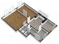 Pronájem bytu 3+kk, 90 m2, Praha 7 - Holešovice, ul. Dukelských hrdinů. - Foto 15