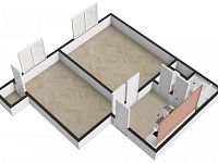 Pronájem bytu 2+k, 45 m2, Praha 3 - Žižkov, ul. Biskupcova. - Foto 14