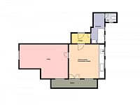 Pronájem krásného bytu 2+KK/B, 50 m2, Praha 4 - Podolí, Pravá - Foto 2