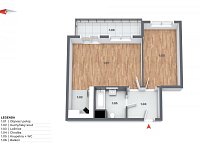 Prodej bytu 2+kk/B/G, 56 m2, ul. Farkašova, Praha 9 - Kyje. - Foto 5