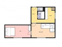 Pronájem hezkého bytu 2+1/S, 55 m2, Praha 6 - Vokovice, ul. K Lánu. - Foto 3