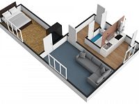 Pronájem hezkého bytu 2+1/S, 55 m2, Praha 6 - Vokovice, ul. K Lánu. - Foto 16