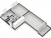 Pronájem hezkého bytu 2+1/L/S, 52 m2, ul. Chomutovská, Kadaň. - Foto 8