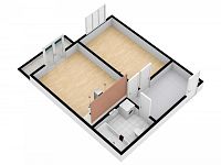 Pronájem krásného bytu 2+KK/B, 42m2, Praha 7 - Holešovice, ul. V Závětří. - Foto 6