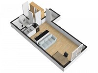 Pronájem hezkého bytu 1+kk, 29 m2, Praha 4 - Modřany, ul. Petržílova. - Foto 10