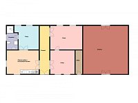 Prodej rodinného domu 4+kk/Stodola/zahrada, Kly, Dolní vinice. - Foto 3