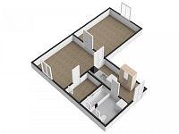 Pronájem bytu 2+kk, 45m2, Praha 5 - Smíchov, ul. Grafická. - Foto 14