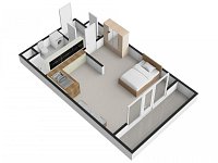 Pronájem bytu 1+kk 38 m2/PS/S, ul. Randova, Praha 5 - Smíchov. - Foto 14