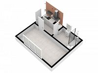 Pronájem nebytového prostoru - bytu,  20 m2, Praha 9 - Horní Počernice. - Foto 17