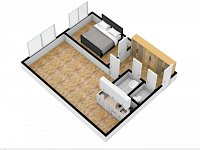 Pronájem bytu 2+KK/S, 47 m2, Praha 4 - Komořany, Za Sídlištěm - Foto 13