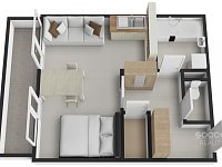 Z obýváku přímo na sjezdovku! Stylový apartmán 1+kk s terasou a parkováním – Prkenný Důl - Foto 6