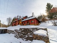 Z obýváku přímo na sjezdovku! Stylový apartmán 1+kk s terasou a parkováním – Prkenný Důl - Foto 16