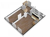 Pronájem bytu 2+kk, 55 m2, Praha 8 - Karlín, ul. Thámova. - Foto 13