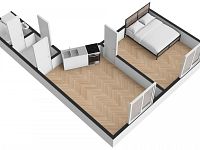 Pronájem bytu 1+1, 42 m2, Praha 8 - Kobylisy, ul. Čimická. - Foto 11