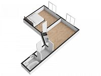 Pronájem bytu 1+1, 42 m2, Praha 8 - Kobylisy, ul. Čimická. - Foto 12