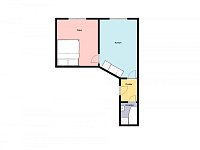 Pronájem bytu 1+1, 42 m2, Praha 8 - Kobylisy, ul. Čimická. - Foto 2