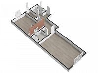 Pronájem bytu 1+1/B, 58 m2, Praha 8 - Kobylisy, ul. Čimická. - Foto 11