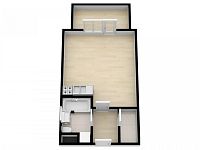 Pronájem bytu 1+kk/B/PS, 34 m2, Praha - Čakovice, ul. Bermanova. - Foto 17