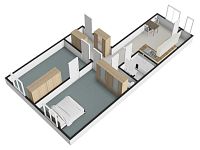 Pronájem bytu 2+1, 55 m2, Liberec, ul. Revoluční. - Foto 12