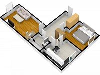 Pronájem bytu 2+1/S, 56 m2, Praha 6 - Vokovice, ul. Kladenská. - Foto 7