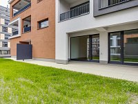 Pronájem bytu 2+kk s terasou a předzahrádkou v rezidenci Tesla Hloubětín.  - Foto 3